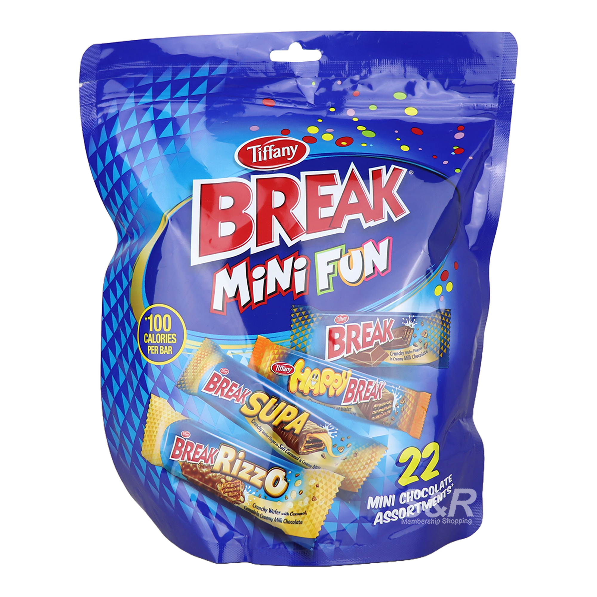 Tiffany Break Mini Fun Chocolates 22pcs